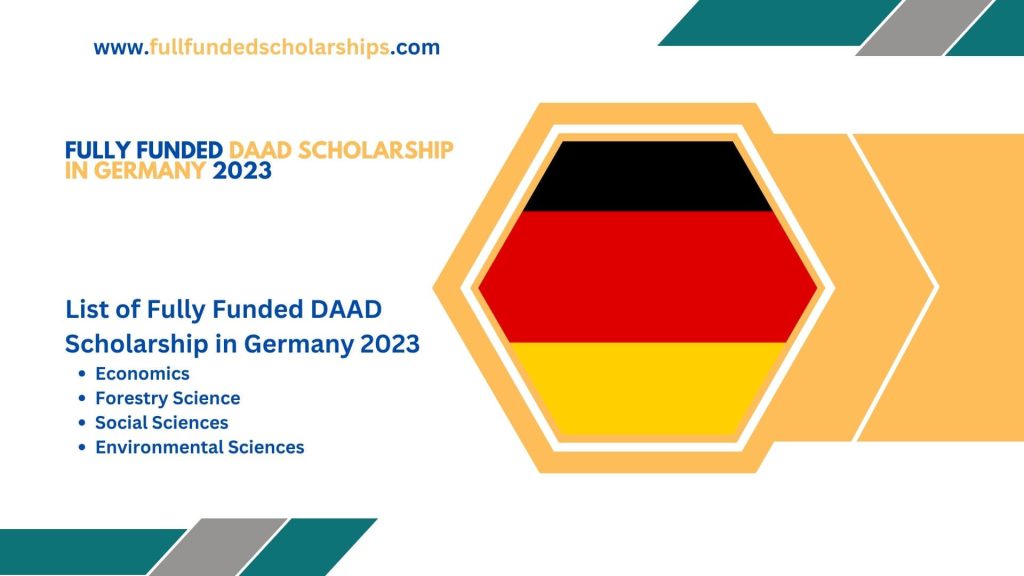 Fully Funded Daad Scholarship In Germany 2023 Apply Now 