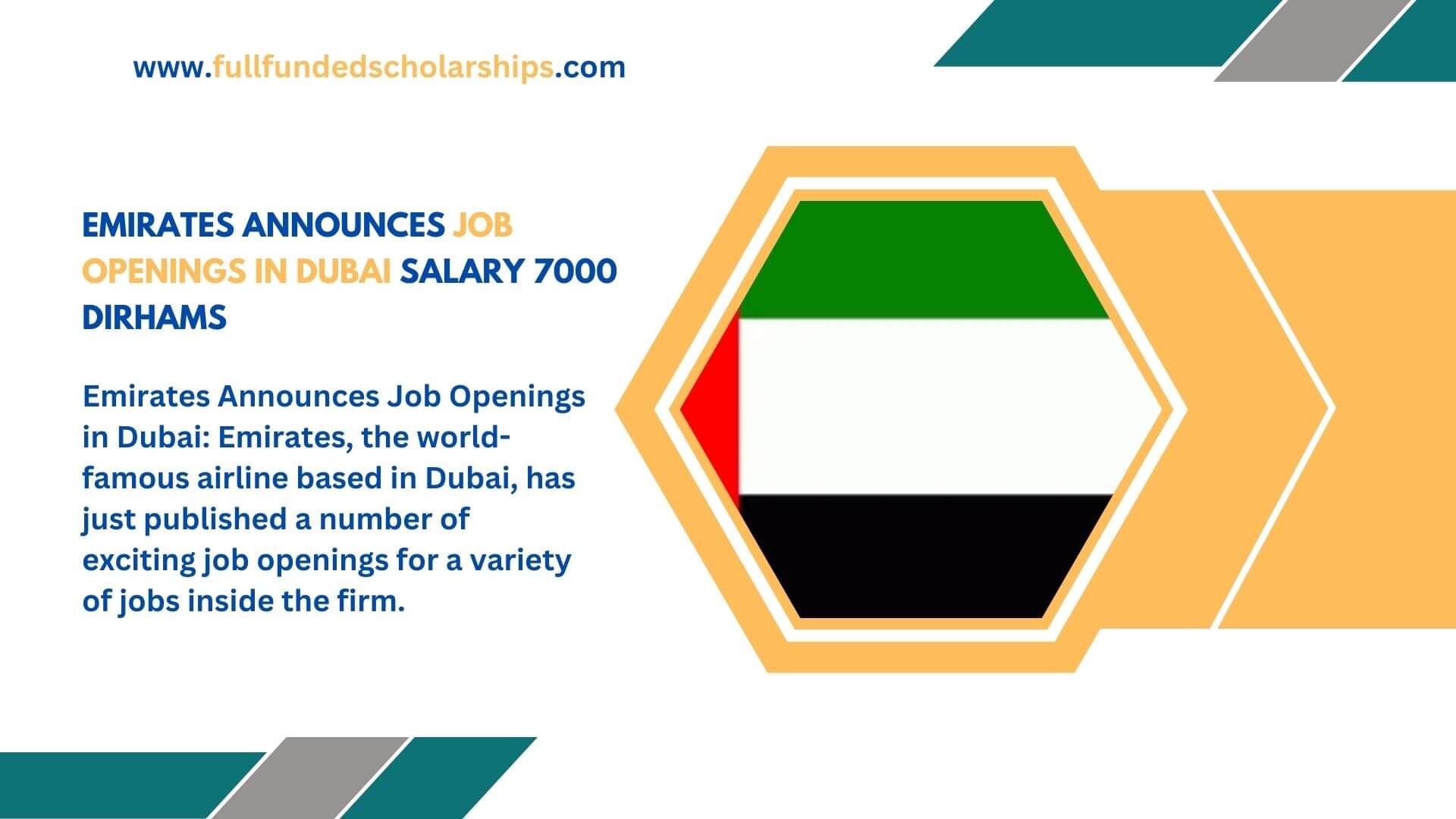 Emirates Announces Job Openings in Dubai Salary 7000 Dirhams