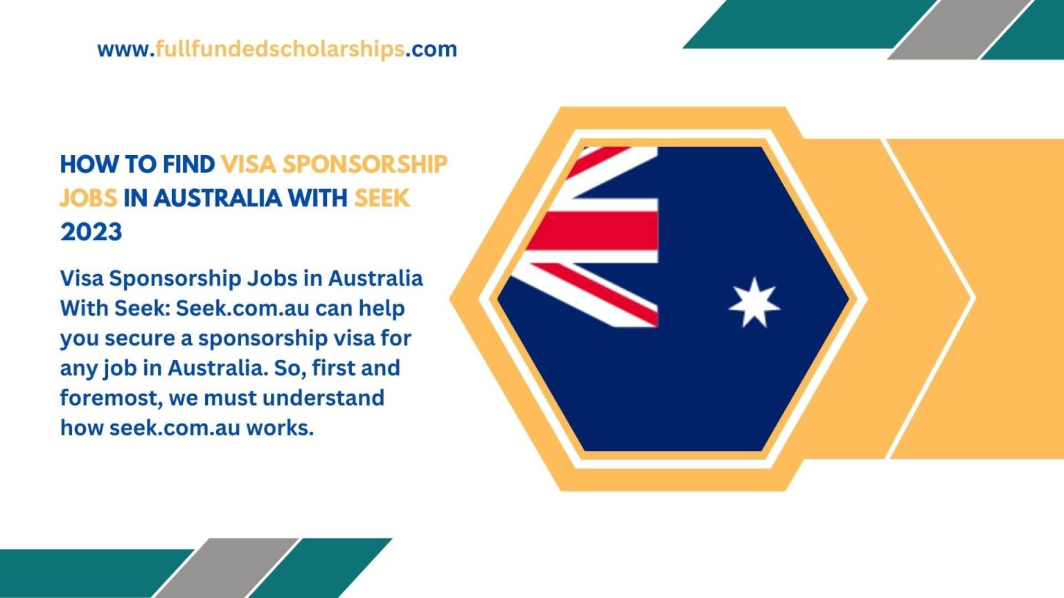 How to Find Visa Sponsorship Jobs in Australia With Seek 2023